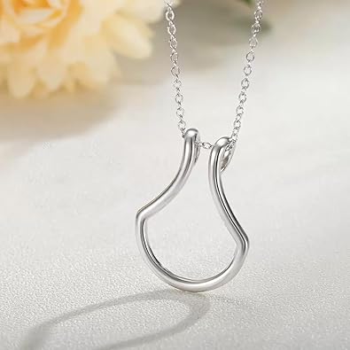 Ring Holder Necklace - Wedding & Engagement Ring Keeper | Close to the Heart