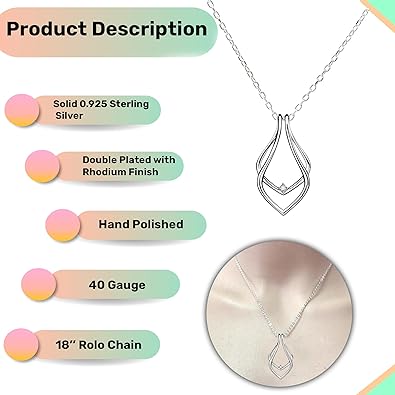 Ring Holder Necklace - Modern Wedding Ring Keeper | Close to the Heart